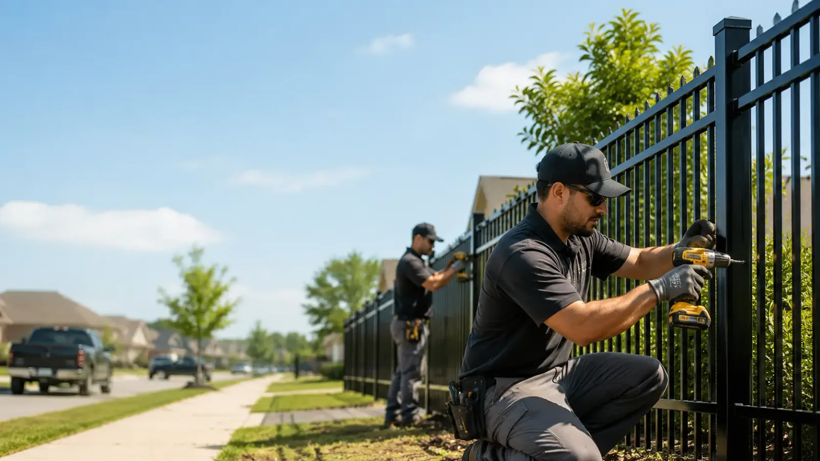Metal Fence Installation in Olla, LA